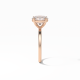 Oval Solitaire Lab Grown Diamond Engagement Ring