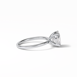Oval Solitaire Lab Grown Diamond Engagement Ring