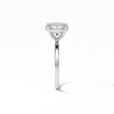 Oval Solitaire Lab Grown Diamond Engagement Ring