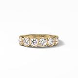 1.36 TCW Round Shaped Wedding Band 8