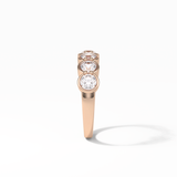 1.36 TCW Round Shaped Wedding Band 20