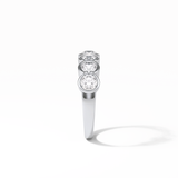 1.36 TCW Round Shaped Wedding Band 2