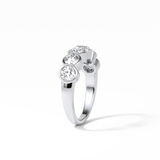 1.36 TCW Round Shaped Wedding Band 4