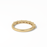 0.56 TCW Baguette Shaped Wedding Band 10