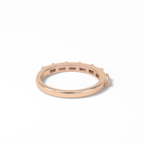 0.56 TCW Baguette Shaped Wedding Band 20