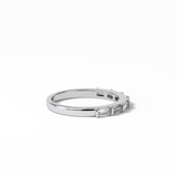 0.56 TCW Baguette Shaped Wedding Band 6