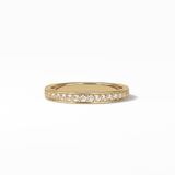 0.3 TCW Round Shaped Wedding Band 8