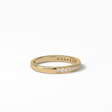 0.3 TCW Round Shaped Wedding Band 13