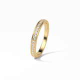 0.3 TCW Round Shaped Wedding Band 11