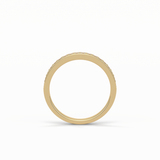 0.3 TCW Round Shaped Wedding Band 21