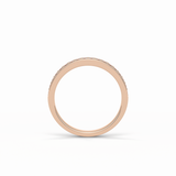 0.3 TCW Round Shaped Wedding Band 20
