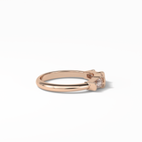 0.52 TCW Baguette Shaped Wedding Band 19