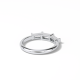 0.52 TCW Baguette Shaped Wedding Band 7