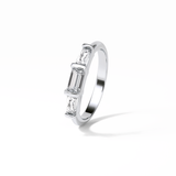 0.52 TCW Baguette Shaped Wedding Band 3