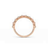 0.52 TCW Round Shaped Wedding Band 16