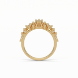 0.64 TCW Round Shaped Wedding Band 11