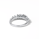 0.64 TCW Round Shaped Wedding Band 7