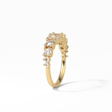 1.2 TCW Oval and Round Shaped Wedding Band 11
