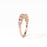 1.2 TCW Oval and Round Shaped Wedding Band 19