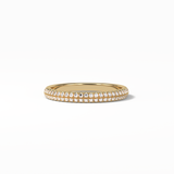 0.32 TCW Round Shaped Wedding Band 8