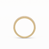 0.32 TCW Round Shaped Wedding Band 12