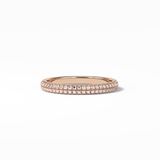 0.32 TCW Round Shaped Wedding Band 15