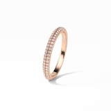 0.32 TCW Round Shaped Wedding Band 16