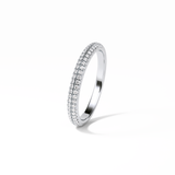 0.32 TCW Round Shaped Wedding Band 3