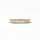 0.5 TCW Baguette Shaped Wedding Band 8