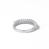 0.5 TCW Baguette Shaped Wedding Band 6