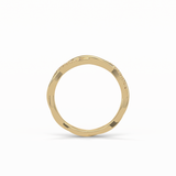 0.16 TCW Round Shaped Wedding Band 10