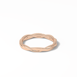0.16 TCW Round Shaped Wedding Band 18