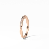 0.16 TCW Round Shaped Wedding Band 21