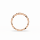 0.16 TCW Round Shaped Wedding Band 17