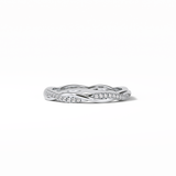 0.16 TCW Round Shaped Wedding Band 1