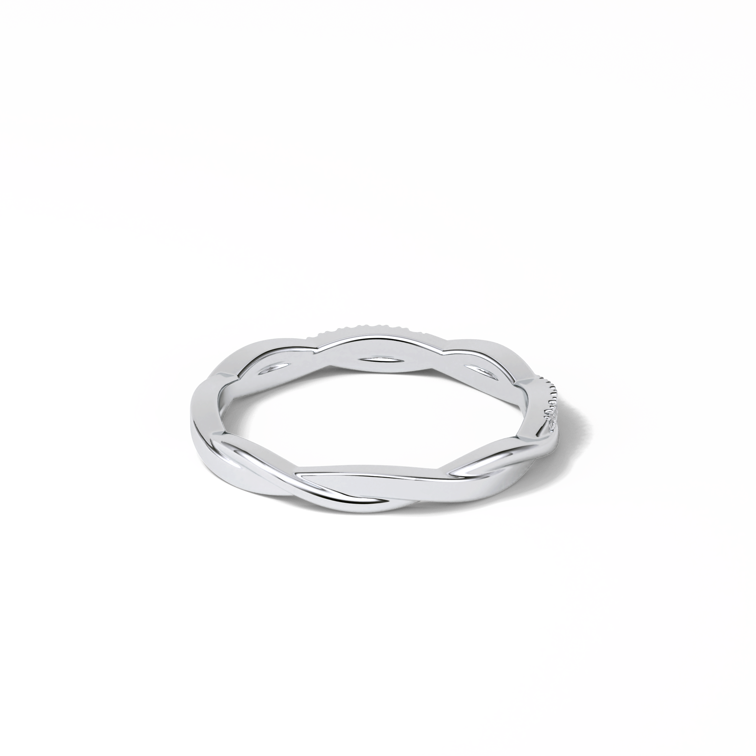 0.16 TCW Round Shaped Wedding Band 6