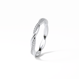 0.16 TCW Round Shaped Wedding Band 3