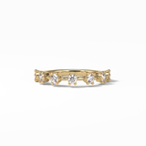 0.49 TCW Round Shaped Wedding Band 8