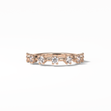 0.49 TCW Round Shaped Wedding Band 15