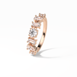 1.4 TCW Pear, Baguette & Round Shaped Wedding Band 20