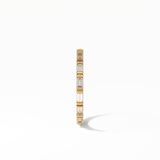 0.66 TCW Baguette Shaped Wedding Band 14