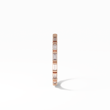 0.66 TCW Baguette Shaped Wedding Band 17