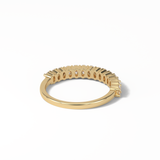 3.5 TCW Oval Shaped Wedding Band 11