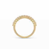 3.5 TCW Oval Shaped Wedding Band 10