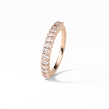 3.5 TCW Oval Shaped Wedding Band 21