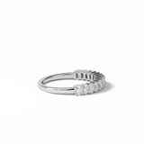 3.5 TCW Oval Shaped Wedding Band 8