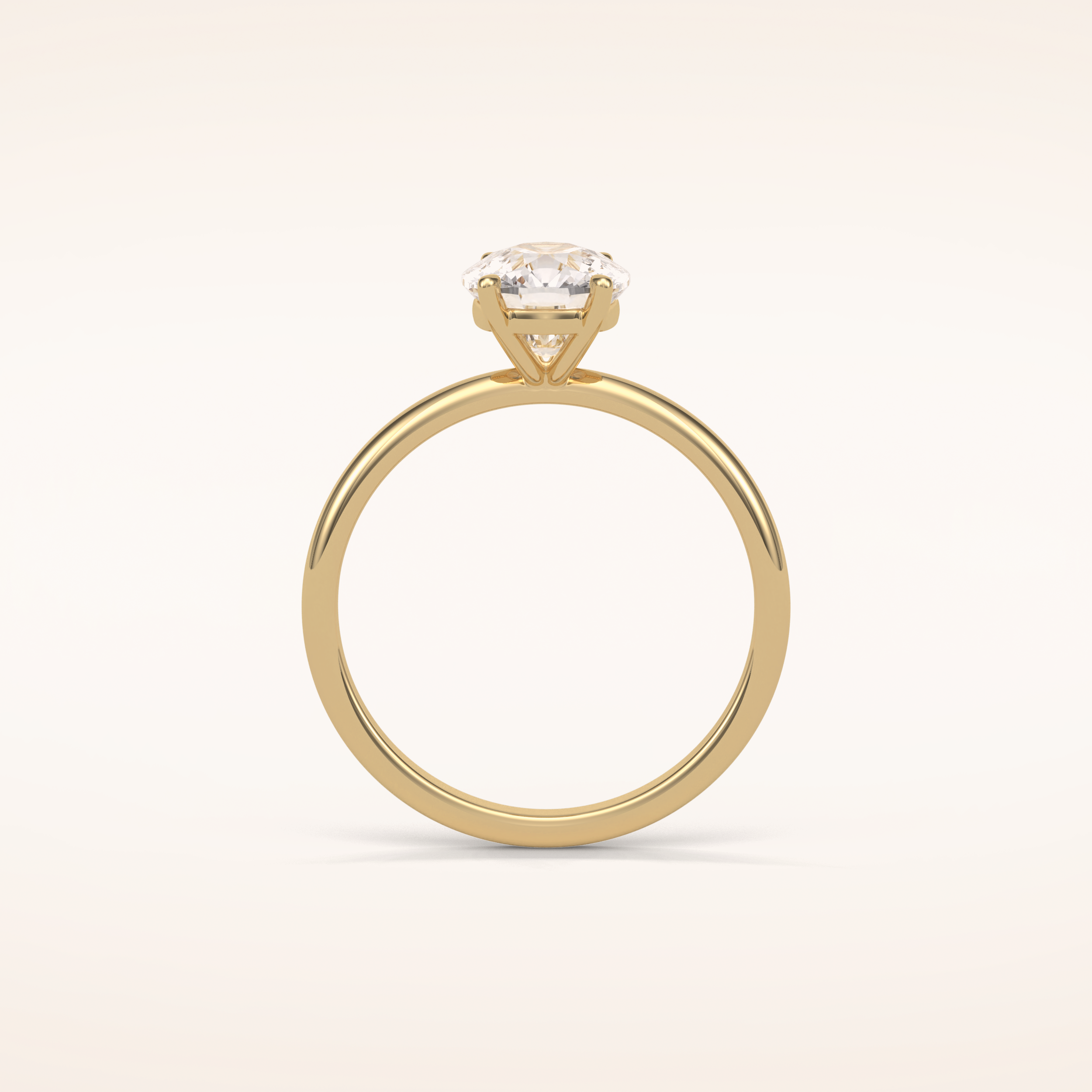 2.35 CT Elongated Cushion Shaped Solitaire Moissanite Engagement Ring