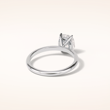 2.35 CT Elongated Cushion Shaped Solitaire Moissanite Engagement Ring