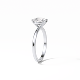 Elongated Cushion Solitaire Lab Grown Diamond Engagement Ring