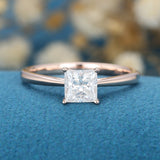 Princess Solitaire Lab Grown Diamond Engagement Ring